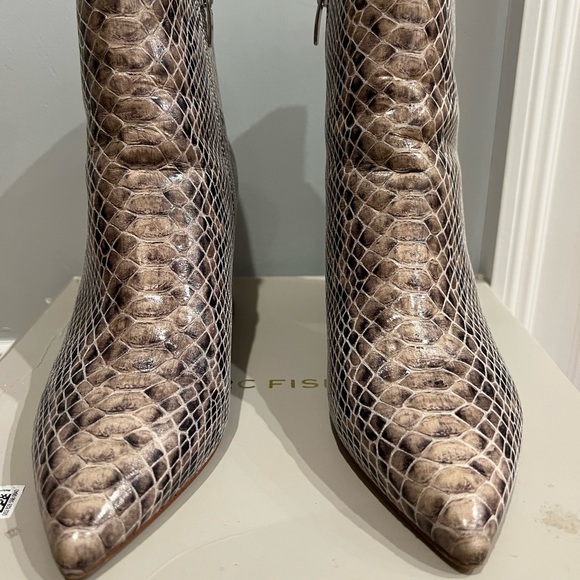 Marc Fisher Snake Skin Bootie - Picture 3 of 3